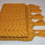 Coperta lavorata a maglia agosto per picnic