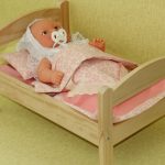 Grande set di biancheria da letto per bambola