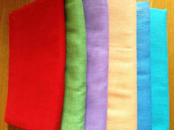 Il calico è fatto su una base di cotone