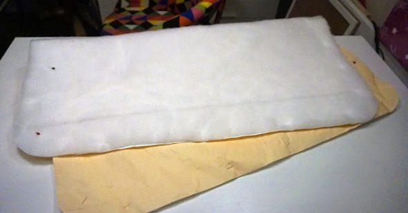 Particolare realizzato in imbottitura sintetica