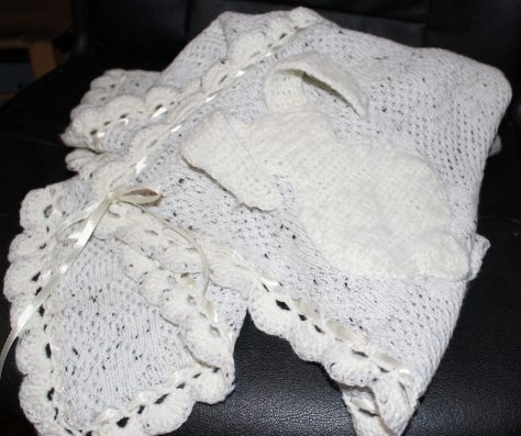 Coperta double face con coniglietto