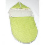 Busta in cotone con fodera in pile Pois