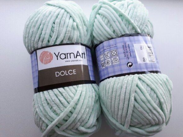 Prodotti realizzati in filato di peluche Dolce
