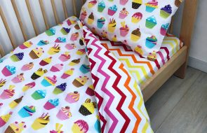 Set di biancheria da letto bifacciale combinato per un bambino