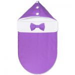 Busta di scarico Total Lilac con bottoni sul cofano