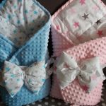 Busta per coperta di dimissioni rosa e blu