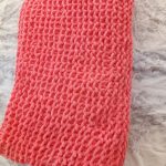 Coperta di peluche color corallo per bambine