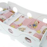 Set di bambole per culla con teneri orsacchiotti