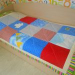 Coperta patchwork per letto singolo
