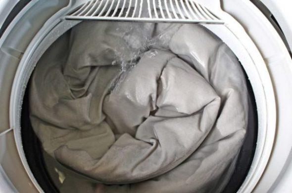 Non immergere la coperta