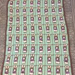 Insolita coperta per neonati fatta a mano