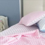 Letto morbido e delicato in peluche Minky