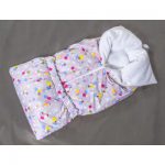 Coperta - Busta con tasca realizzata in raso colorato con pile