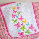 Coperta a farfalla per bambina