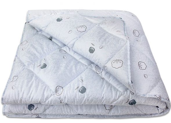 Coperta con imbottitura in cotone