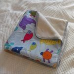 Coperta di lana double face per neonati