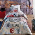 Set di biancheria da letto singolo per uno scolaro