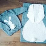 Set originale lavorato a maglia: coperta e maglione