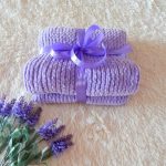 Coperta di peluche Delicato lilla