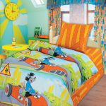 Biancheria da letto per la cameretta dei bambini con personaggi dei cartoni animati
