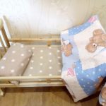 Biancheria da letto per il letto delle bambole Mishutka