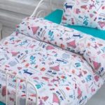 Biancheria da letto su misura per le dimensioni della culla del bambino