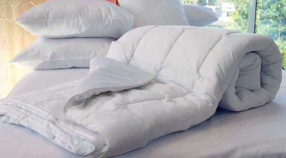 Asciugare le coperte con aerazione obbligatoria