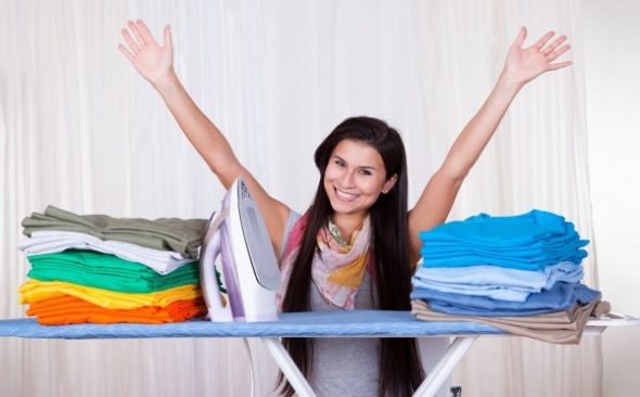Come stirare correttamente la biancheria da letto