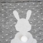 Coperta lavorata a maglia per neonati Sognatore dalle orecchie