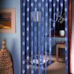 Tende decorative blu originali