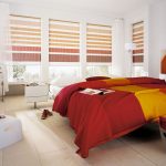 Progettazione di una spaziosa camera da letto in stile moderno