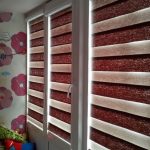 Tende a cassonetto Zebra sulla finestra della cameretta dei bambini