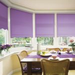 Colore viola nell'interno della cucina