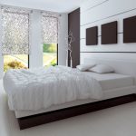 Colore grigio nel design della camera da letto