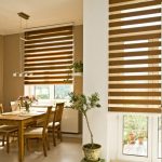 Interno di una sala da pranzo in una casa privata
