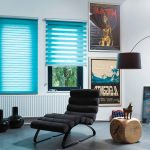Poster nel design moderno del soggiorno