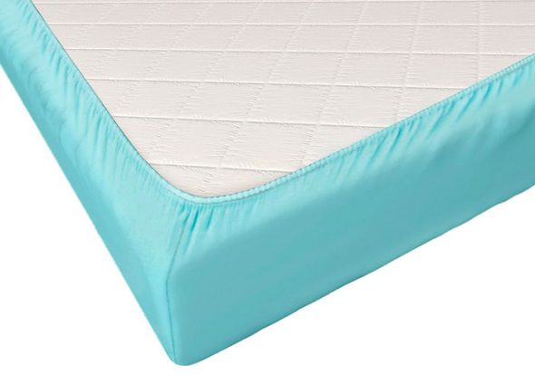 Lenzuolo con angoli blu