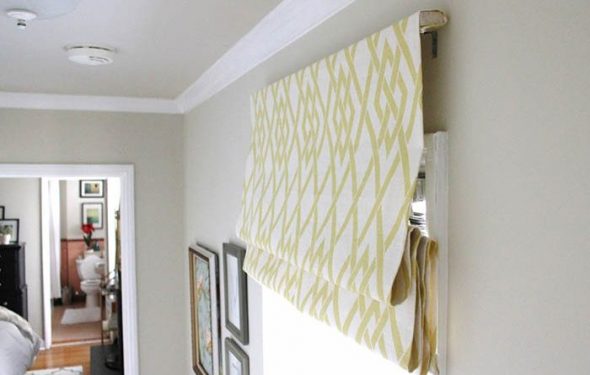 Cornice per tende alla romana