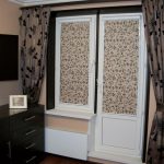 Portafinestra con tenda a cassonetto