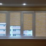 Faretti sul soffitto del balcone annesso