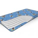 Materasso in lattice multistrato per bambino
