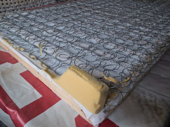 Materasso fai da te con molle