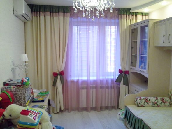 Tulle rosa per la cameretta dei bambini