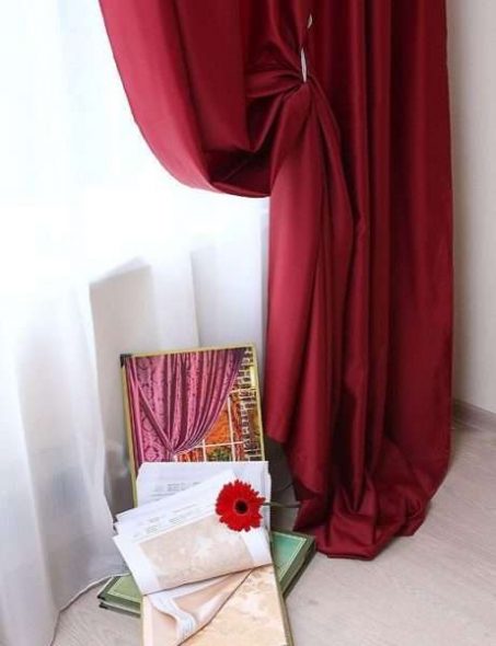 Lusso e ricchezza del colore bordeaux