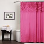 Tenda rosa - Tenda da bagno