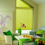Tenda a rullo dalla forma insolita