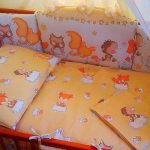 Set di biancheria da letto fatto in casa per un neonato