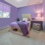 Interno della camera da letto per una ragazza