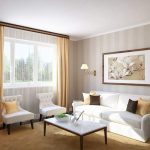 Bastone per tenda da soffitto moderno per soggiorno