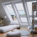 Posti letto sul pavimento della soffitta